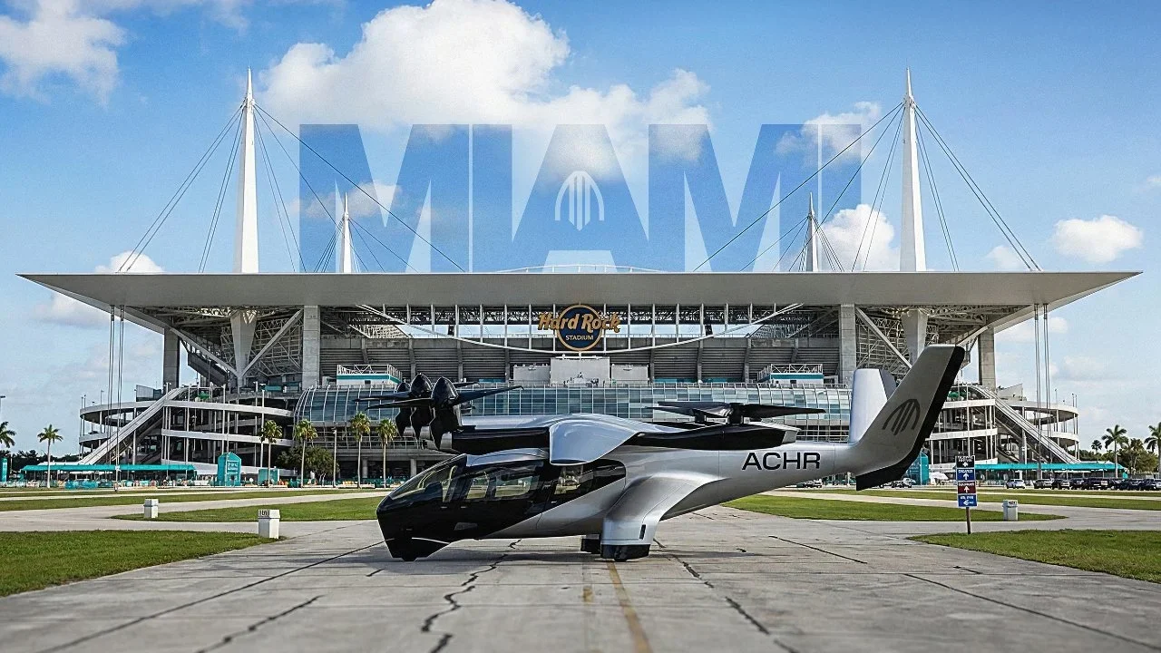 El Sueño del Taxi Volador de Archer se Expande al Sur de Florida