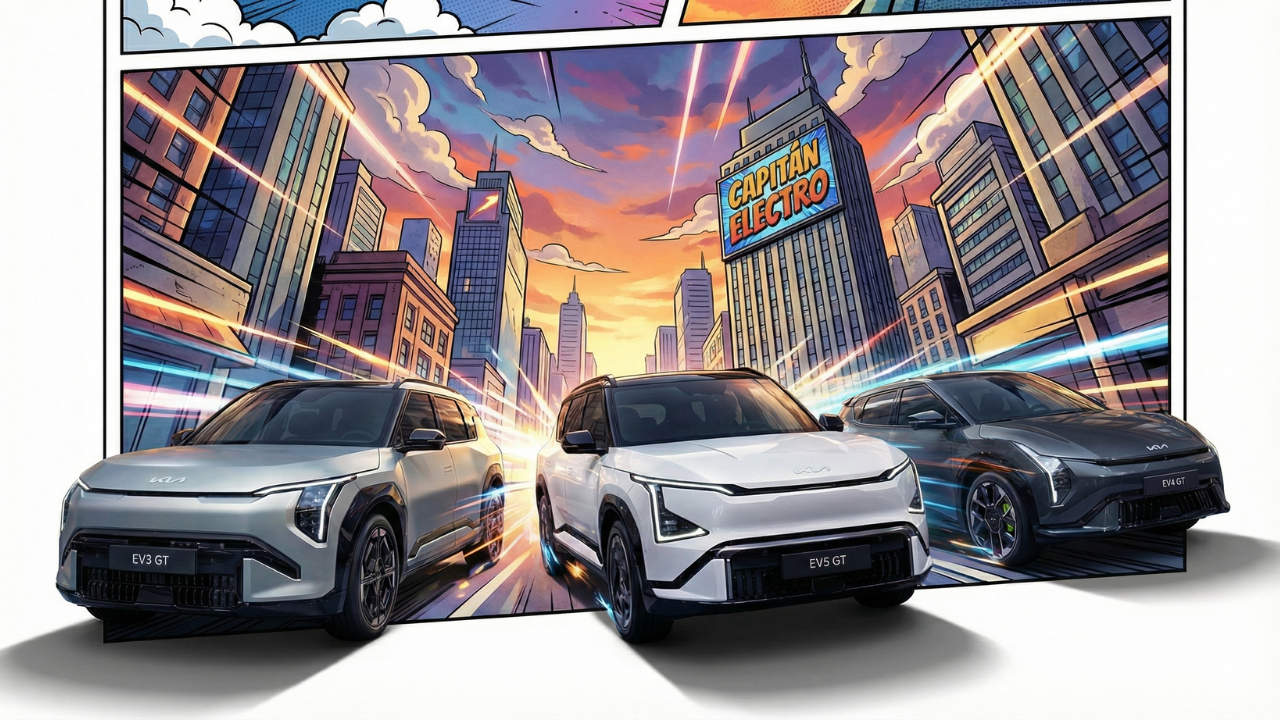 Los nuevos trillizos GT de Kia son rápidos, furiosos y un poco confusos